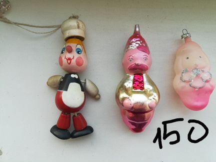 Ёлочные игрушки СССР