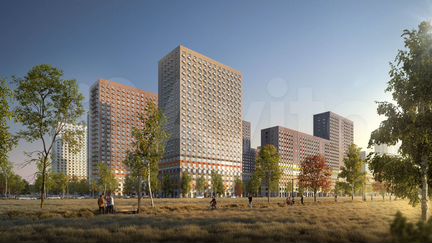 2-к квартира, 59.1 м², 6/25 эт.