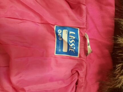 Зимнее пальто Lassie 116-122