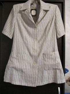 Жакет и юбка из льна