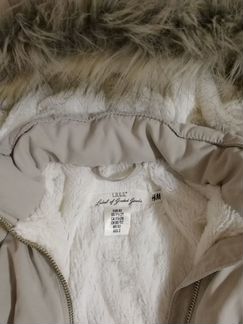 Куртка-парка демисезонняя для девочки 92