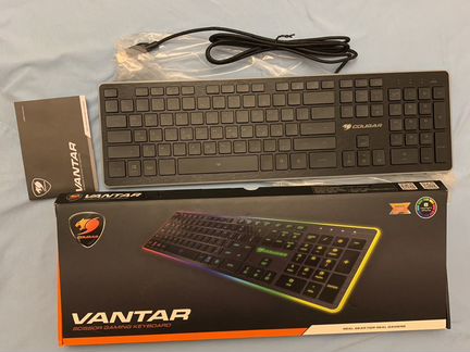 Игровая клавиатура cougar Vantar Black USB