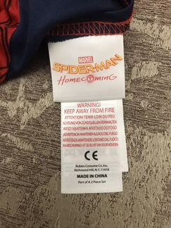 Костюм человека паука. 5-6 лет, 116 см