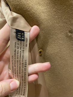 Пальто massimo dutti