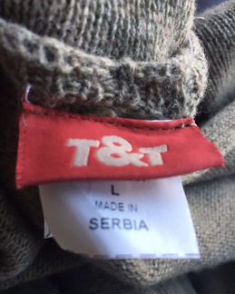 Пончо женское (шерсть) р-р L