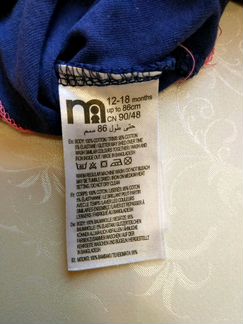Футболка 86 mothercare