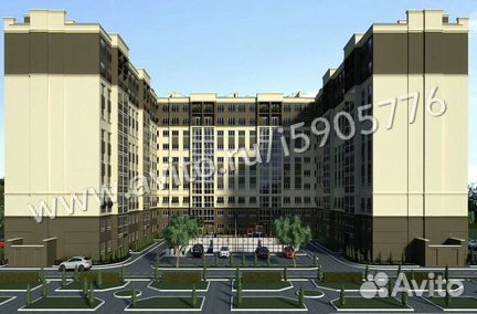1-к квартира, 42.2 м², 8/10 эт.