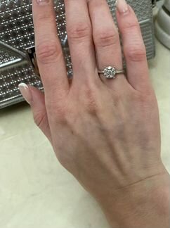 Кольцо золото бриллианты