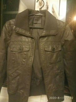 Куртка кожаная