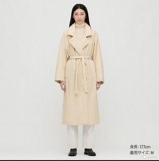 Пуховое пальто uniqlo u