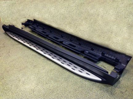 Пороги с подсветкой Mercedes M Klasse W166