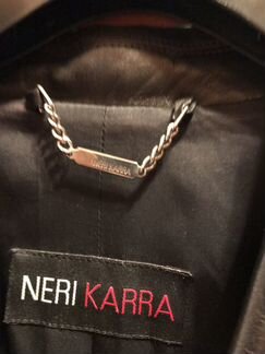 Классический женский кожаный плащ Италия