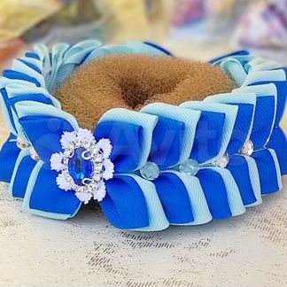 Украшение резинка на пучок