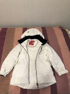 Пуховик для девочки 128 рост