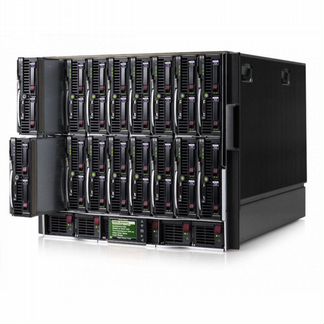 Блейд-система HP C7000,16xBL460c G7 /2x X5650/64Gb