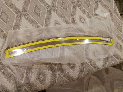 Накладка Alu-Frost на задний бампер VW Golf Plus