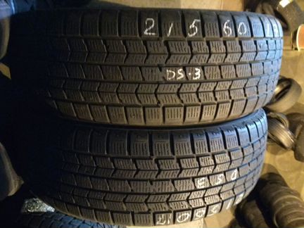 215/60 R17 2шт б/у Dunlop Graspic DS3