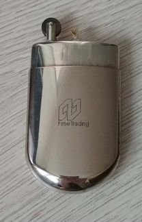 Зажигалка металлическая Silver Flame