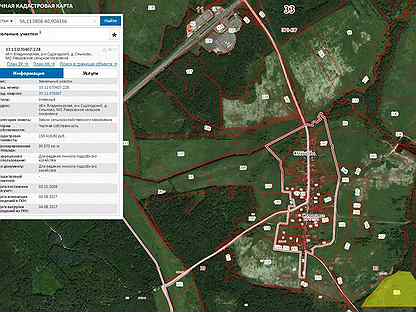 Кадастровая карта судогда