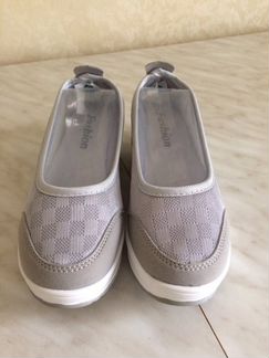 Летние туфли из текстиля