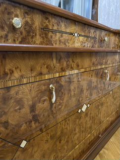 Трельяж (комод) с зеркалом Италия массив с инкруст