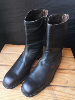 Кожаные ботинки на молнии СССР 42 р