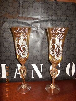 Свадебные бокалы