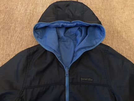 Куртка Zara двусторонняя, р. 128