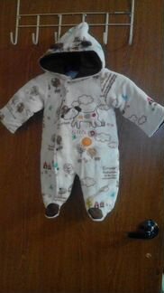 Комбинезон бежевый