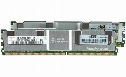 Серверная память 4GB 8GB DDR2 ECC REG FB-dimm