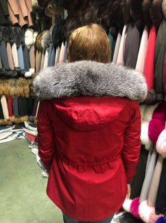 Парка с мехом