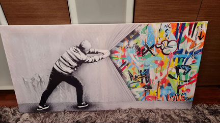 Art принят, картина 139,5 на 70 см