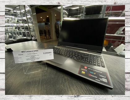 Новый MSI Leopard GP65 i7-10750H 16Gb RTX2060