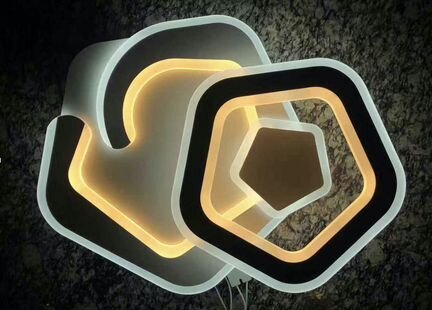 Светодиодные потолочные светильники с пультом