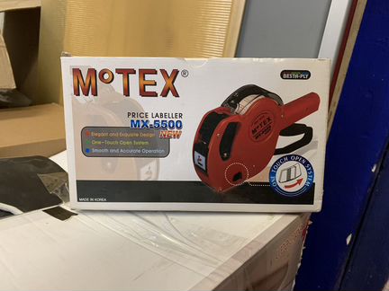 Этикет-пистолет motex MX-5500 NEW