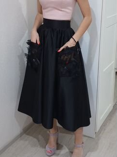 Атласная юбка