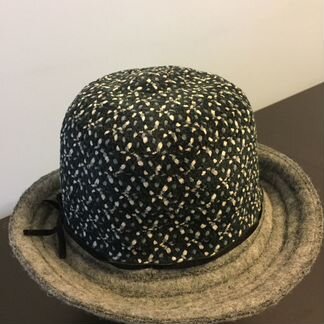 Стильная тёплая шляпка,шерсть,Италия