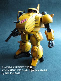 Модель робота b-atm-03 funny devil