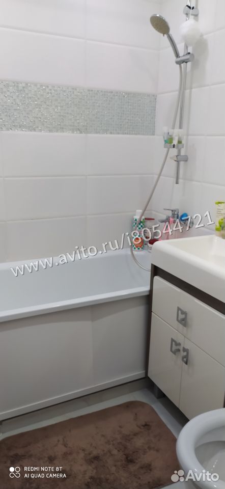 2-room apartment, 44 m2, 3/5 floor.