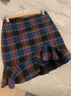 Юбка zara в клетку