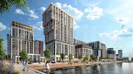 1-к квартира, 51.1 м², 15/21 эт.