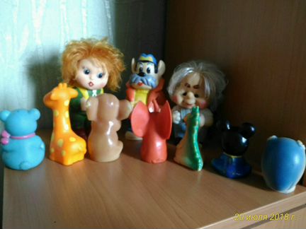 Резиновые игрушки