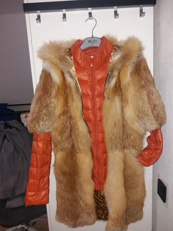 Полушубок из лисы