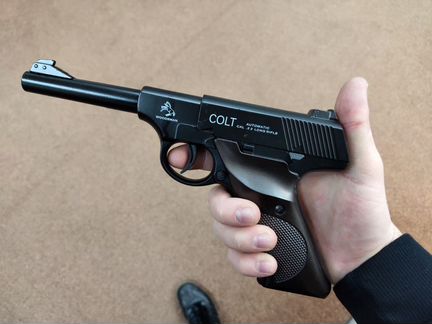 Металлический пистолет Colt Woodsman, калибр 6мм