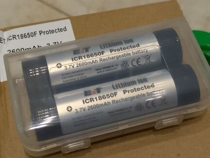 ExT Lithium ion ICR18650M protected 3100mAh 3.7V