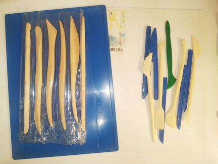 Большой набор для лепки: формы, стеки, доски