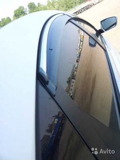 Дефлекторы VW Passat хром нержавеющий молдинг