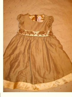 Платье Gymboree натуральный шелк 98-104