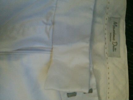 Идеальные белые брюки Massimo Dutti