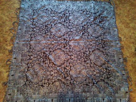 Серебрянный платок, шарф фактурный